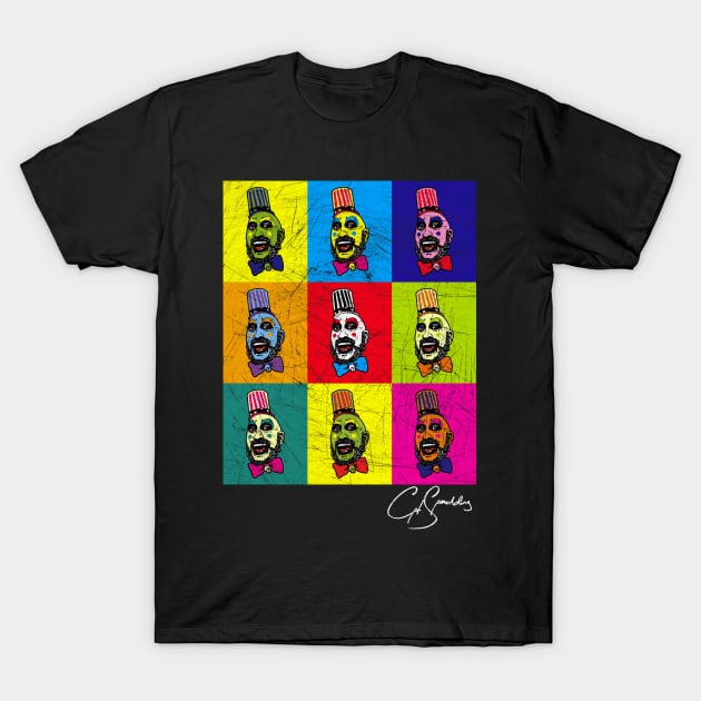 Captain Spaulding Pop Art T-Shirt T-Shirt by Fuzzy Bear